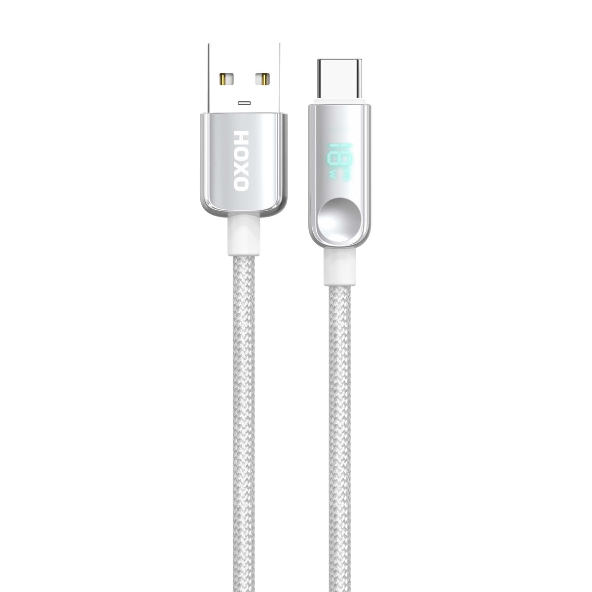 HOXO 5A USB-A to Type-C Braided Cable 2m
