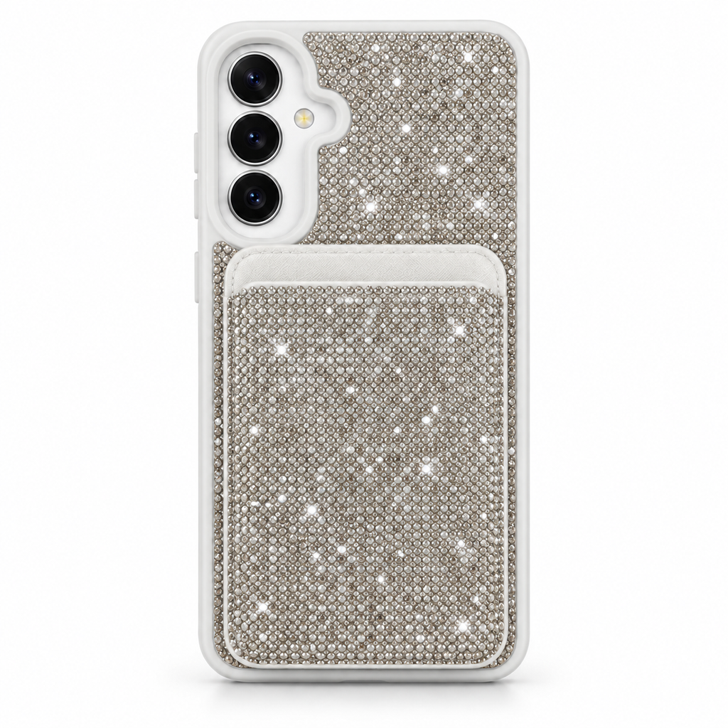 HOXO Bling Bling Phone Case with Card Holder