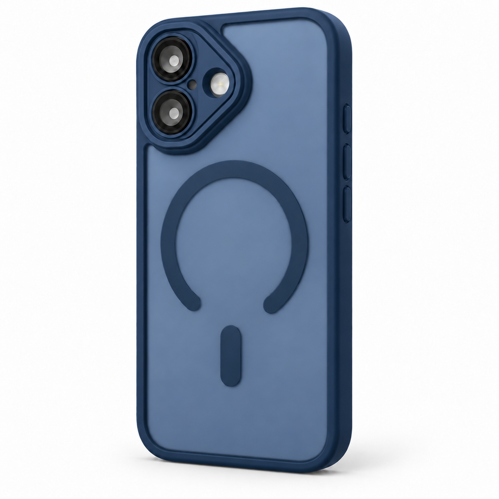 HOXO Magnetic TPU Case for iPhone 17 – Blue
