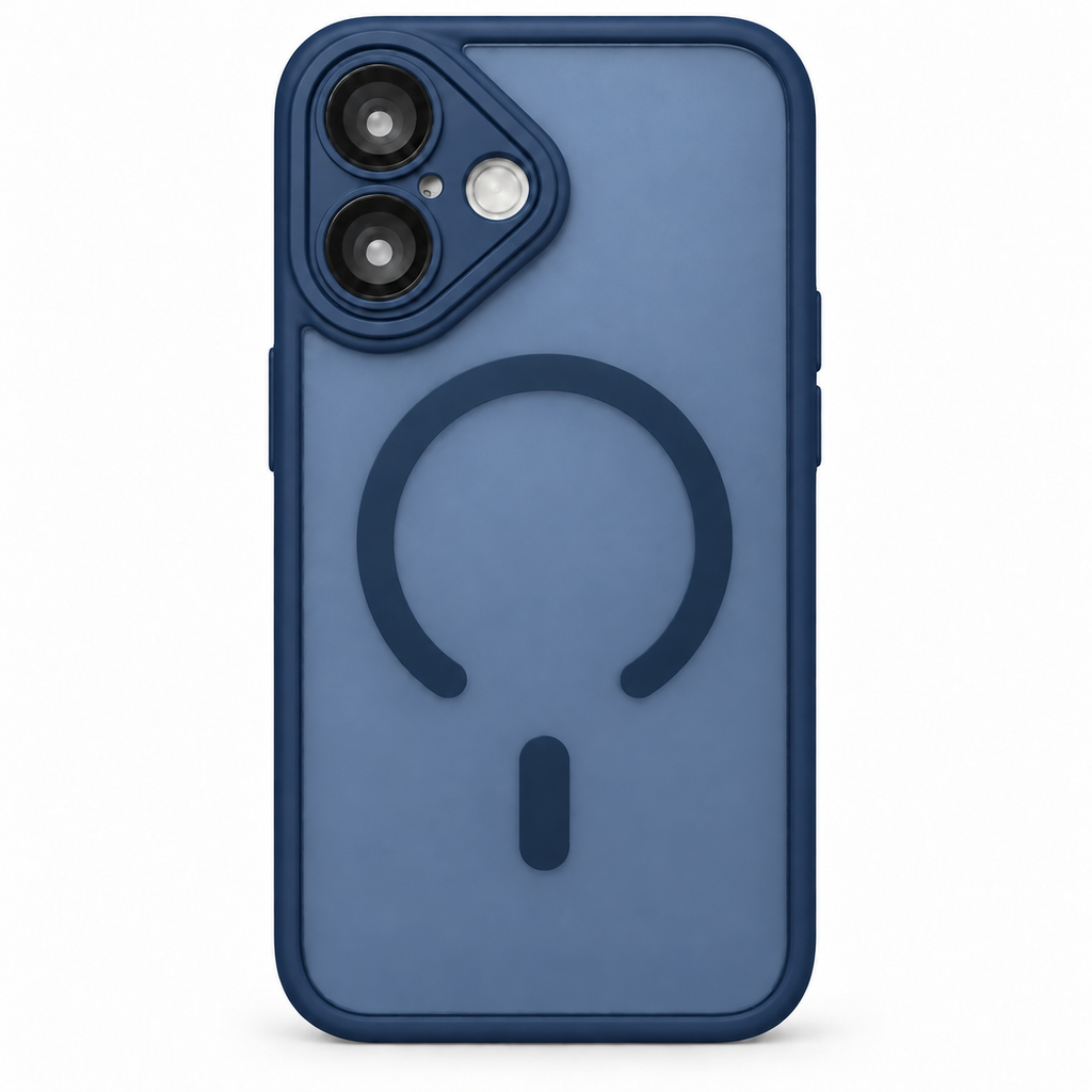 HOXO Magnetic TPU Case for iPhone 17 – Blue