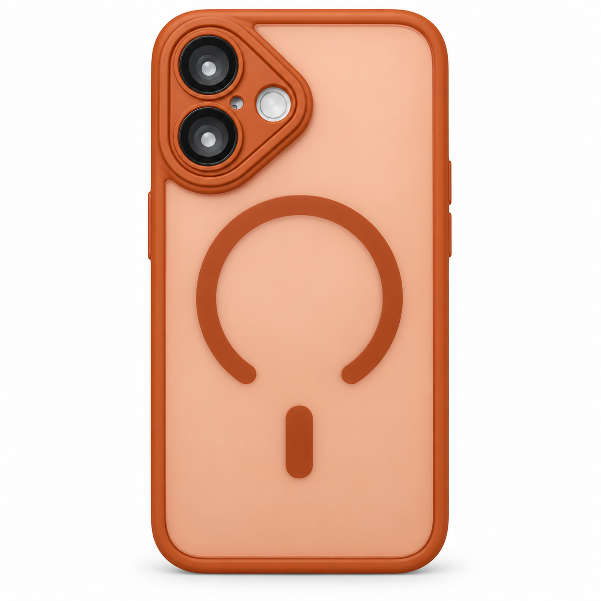 HOXO Magnetic TPU Case for iPhone 17 – Orange