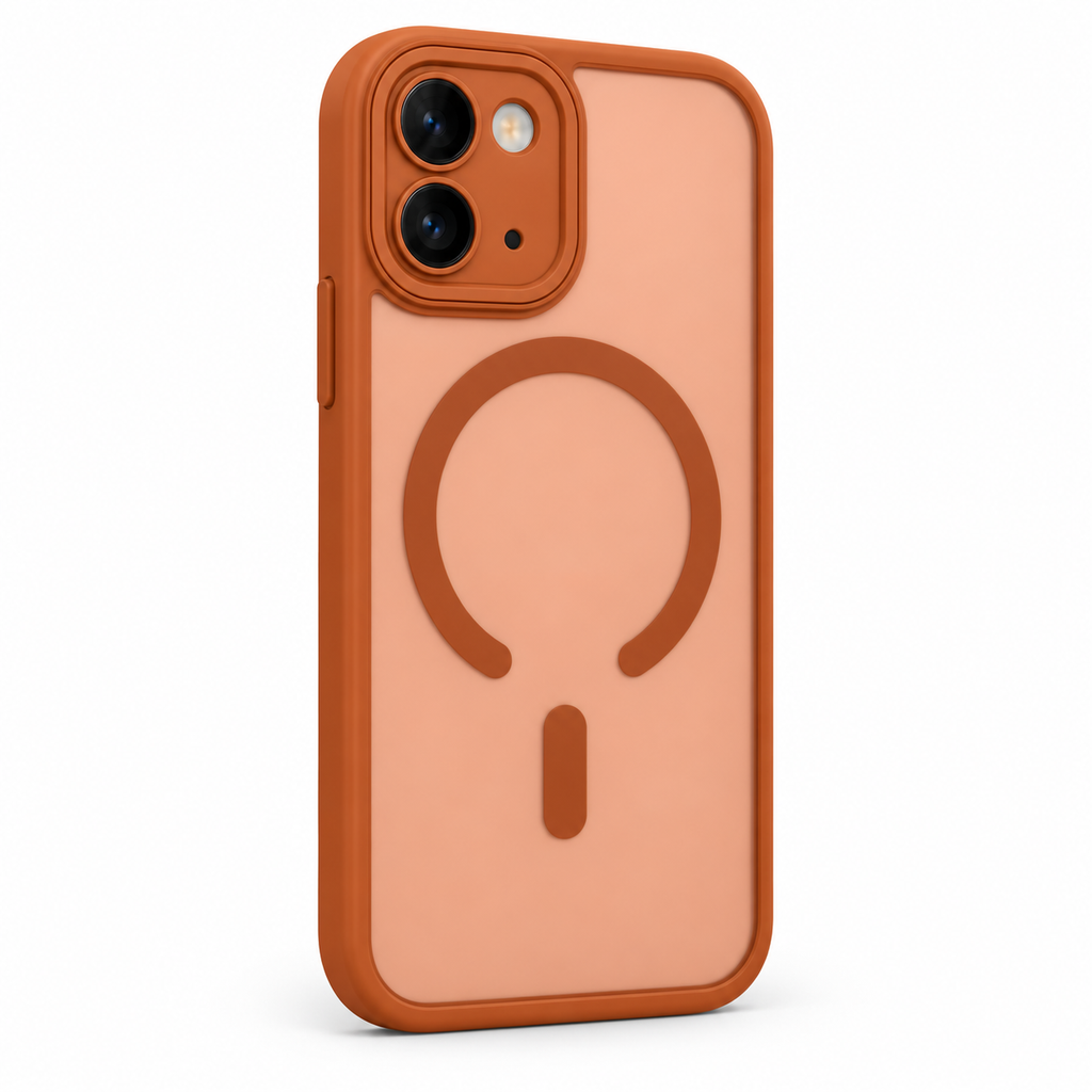 HOXO Magnetic TPU Case for iPhone 11 – Orange