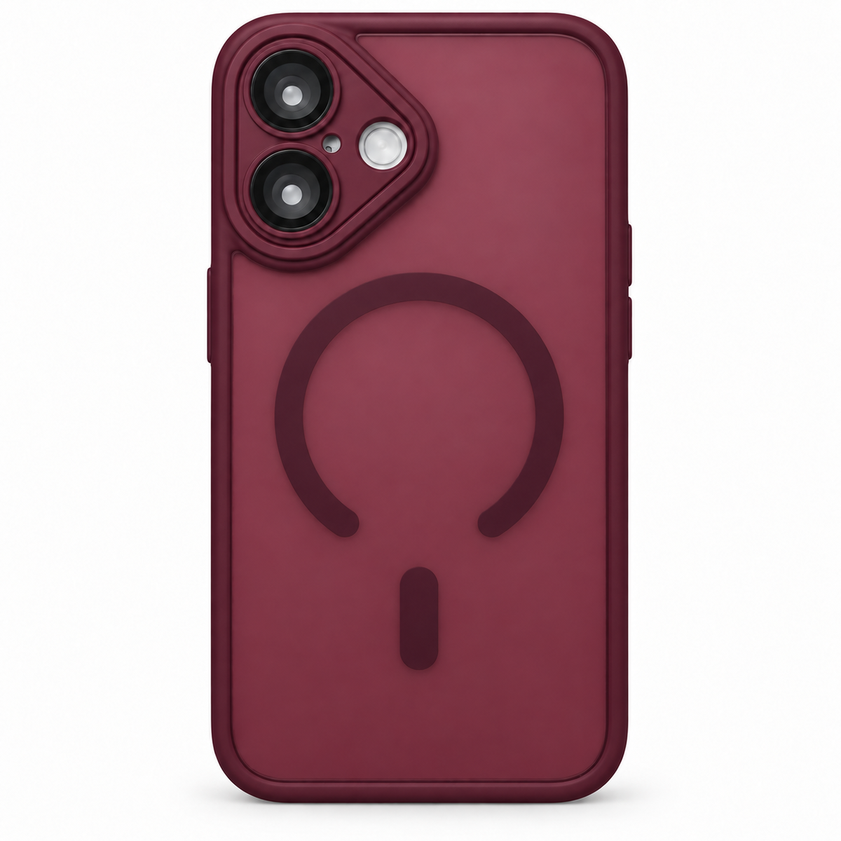 HOXO Magnetic TPU Case for iPhone 17 – Red