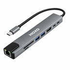 HOXO HX-AD006 8-in-1 USB-C hub