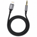 HOXO HX-AD013 gevlochten 8-pin naar 3,5 mm audiokabel, 1 meter