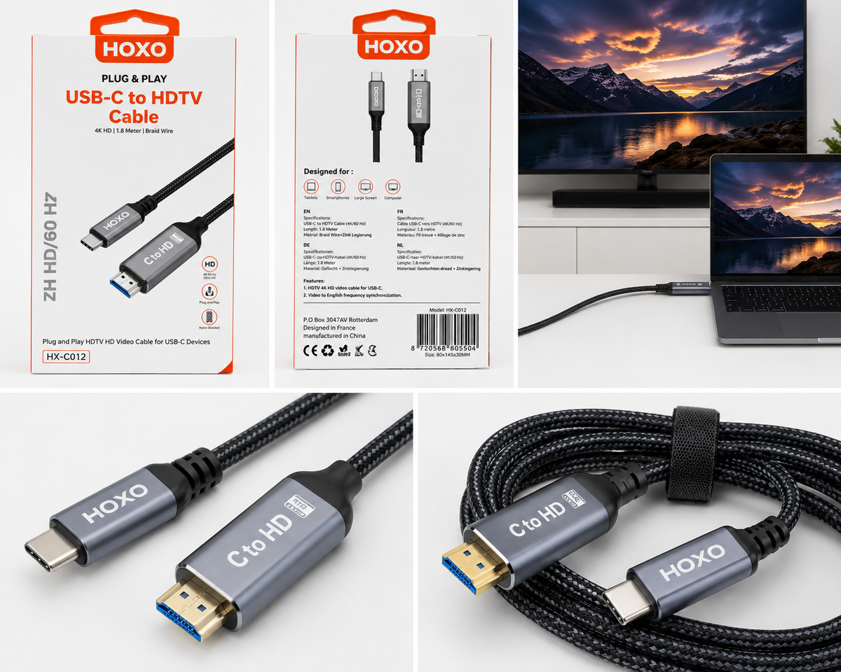 HOXO Type-C to HDMI Cable