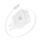 HOXO 65W GaN USB-C oplader met oprolbare kabel