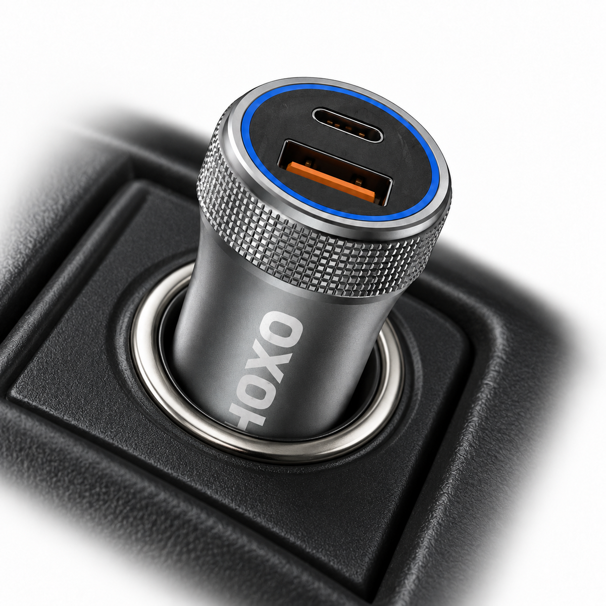 HOXO HX-CR002 38W autolader met USB-A en USB-C