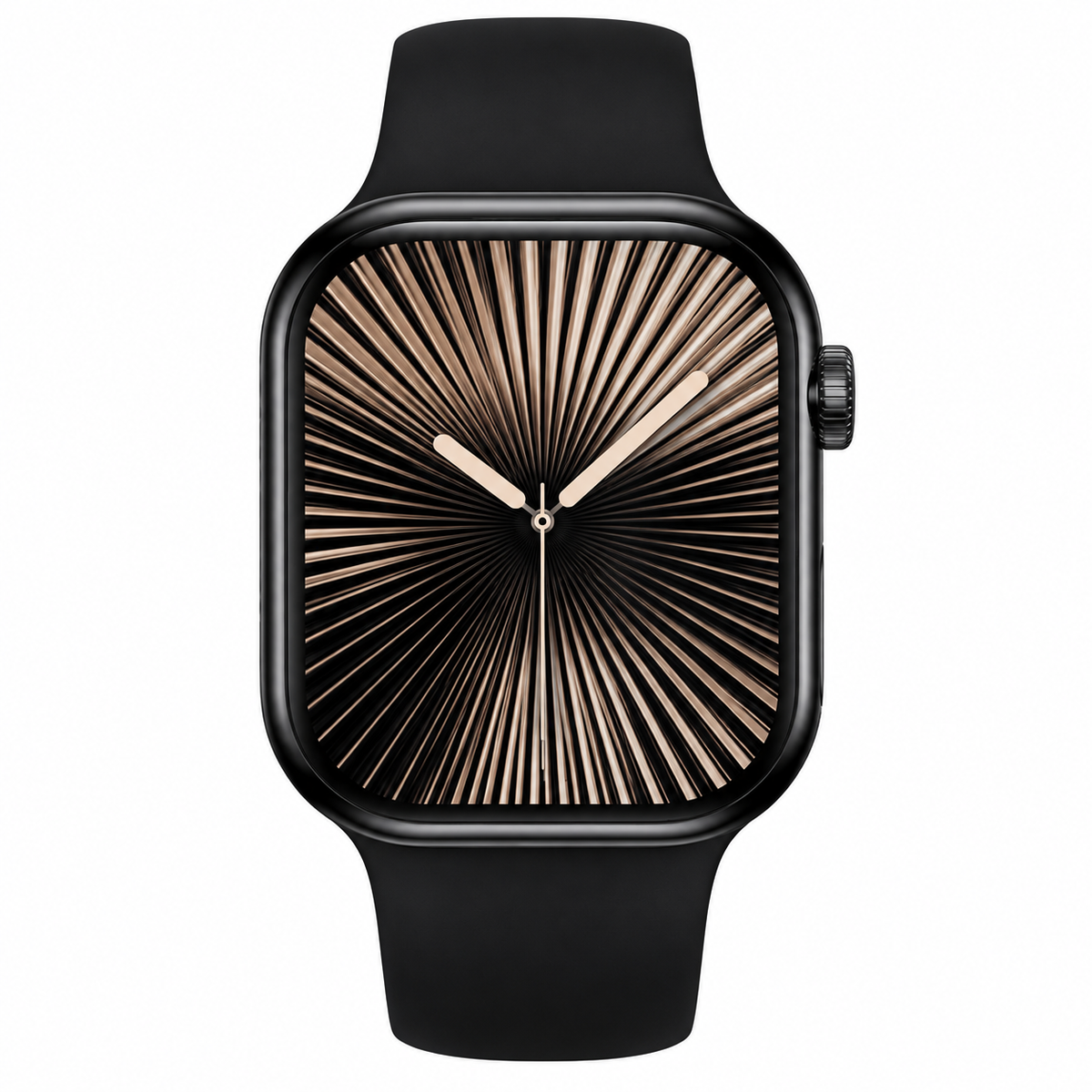 HOXO HX-GD003 rechthoekige smartwatch in zwart
