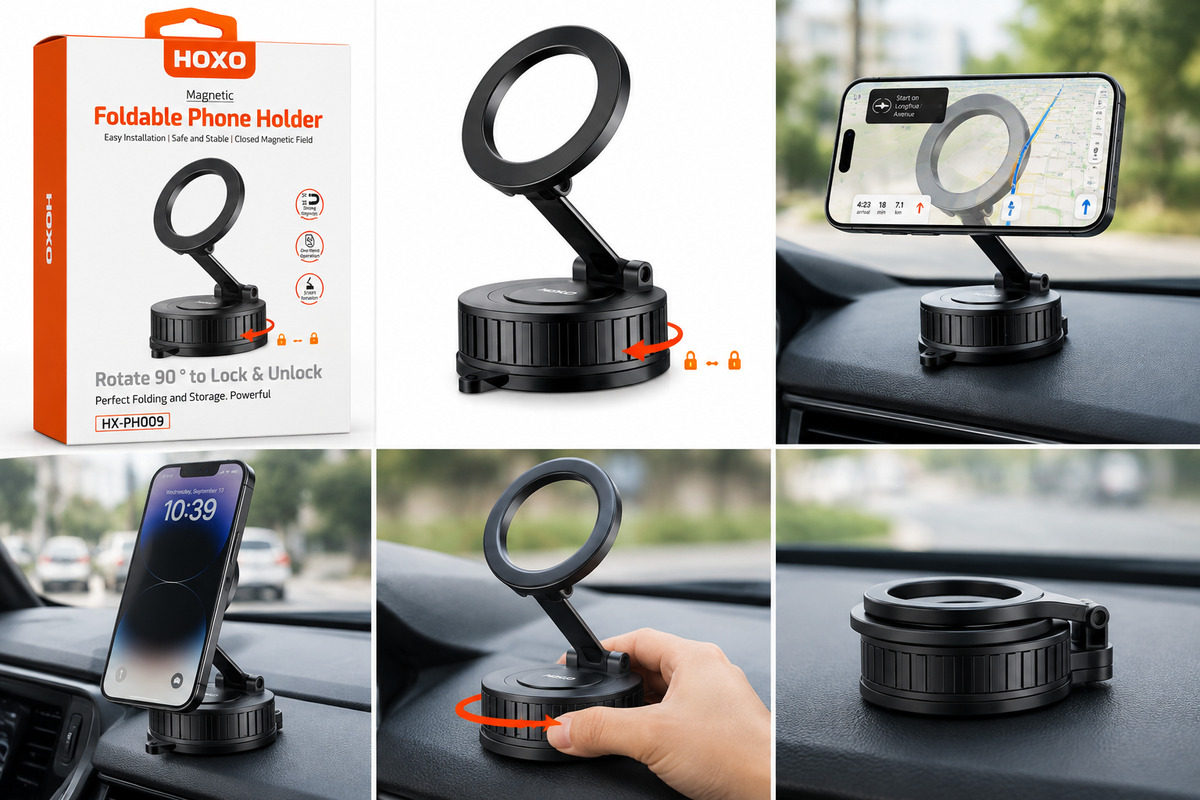 HOXO Magnetic Foldable Phone Holder