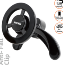 HOXO 15W (max) Wireless Magnetic Car Charger + Phone Holder – originele productfoto