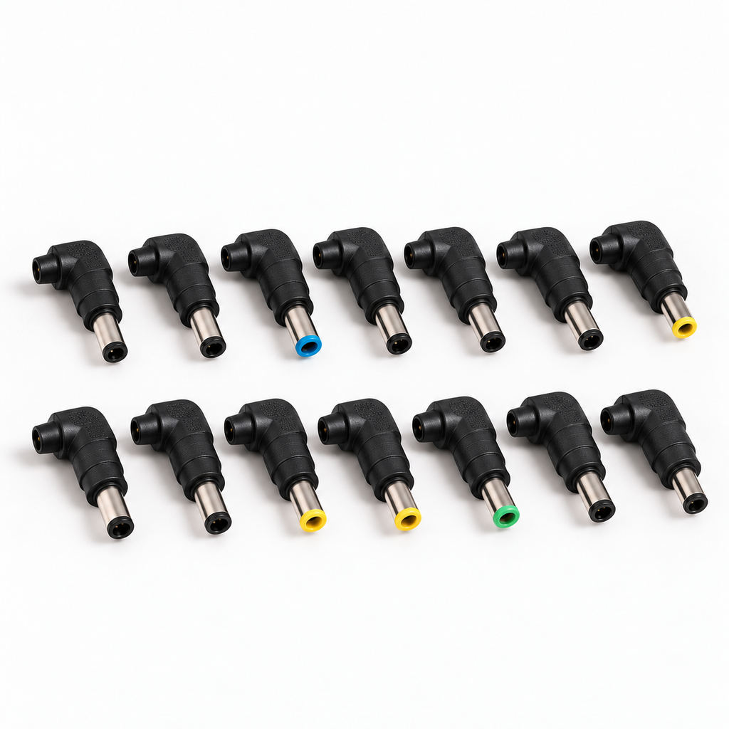 HOXO 90W UNIVERSAL LAPTOP CHARGER 14 PINS — lower-right connector tip detail