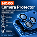 HOXO iPhone 17 Pro camera lens protector — Blue — Product overview